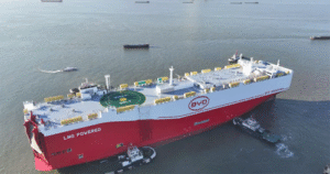 World’s Largest Car-Carrying Vessel “BYD Shenzhen”