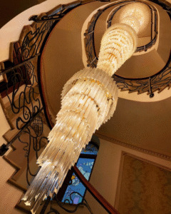 World’s Longest Murano Chandelier Unveiled in Bucharest Hotel