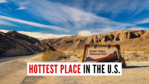 World’s hottest temperature of 134°F (56.7°C)