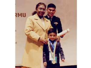 3‑Year‑Old Chess Prodigy Anish Sarkar Honoured with National Award at Rashtrapati Bhavan