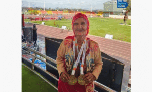 94-Year-Old Pana Devi Godara Wins Four Gold Medals at Asian Masters Athletics Championship