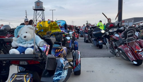  Bikers Attempt to Break World Record with Massive Charity Toy Drive