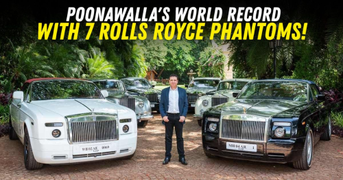  Billionaire Yohan Poonawalla Sets World Record With His Fleet of 7 Rolls-Royce Phantoms