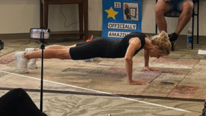 Canadian Grandmother of 12 Breaks World Push-Up Record With 1,575 Reps in One Hour