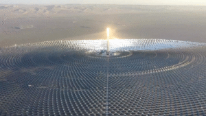 China’s 12,000-Mirror Solar Tower Lights Up the Night with Next-Gen Energy Storage