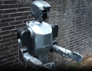 Deep Robotics Showcases DR02 Humanoid Robots in Traditional Hangzhou Setting