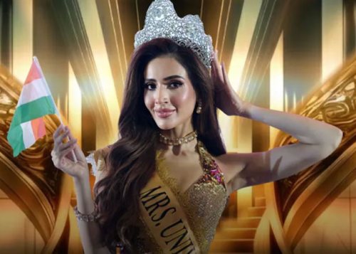  India Celebrates as Shree Singh Wins the Mrs Universe Crown After 48 Years