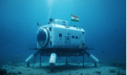  India Plans World’s Deepest Underwater Research Laboratory at 6,000 Meters