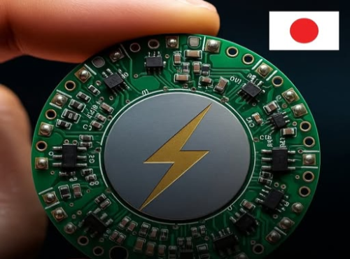  Japan Unveils Revolutionary Coin-Sized Generator That Produces Electricity From Thin Air