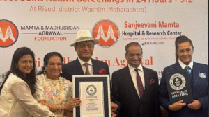 Mamta and Madhusudan Agrawal Foundation Sets Guinness World Record for Highest Number of Knee Screenings in 24 Hours