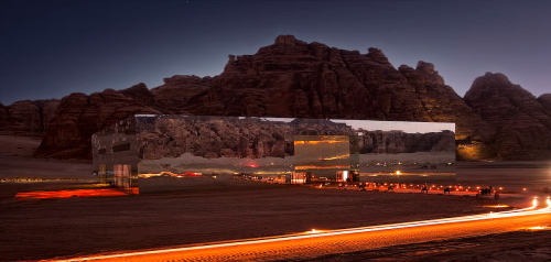  Maraya Concert Hall in AlUla Becomes World’s Largest Mirrored Building