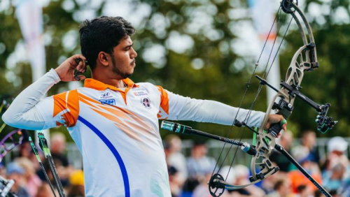  Nagpur’s Ojas Matches World Record, Emerges National Archery Champion
