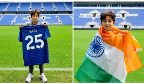  Nine-Year-Old Indian-Origin Football Prodigy Urban Negi Earns Place at Everton FC Academy