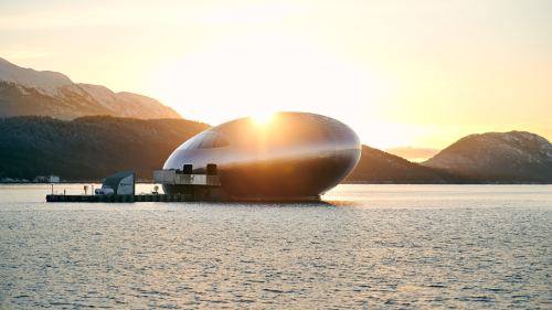  Norway Unveils Iris A Futuristic Floating Restaurant Redefining Expedition Dining