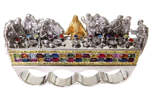  TraxNYC Unveils Handcrafted Four-Finger Ring Inspired by the Last Supper