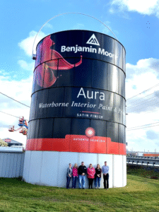Giant Benjamin Moore Paint Can in Pennsylvania Crowned World’s Largest Paint Can