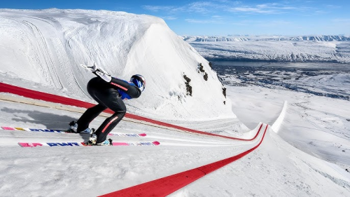  Highest Hip Air by a Woman, world record set by Grete Eliassen