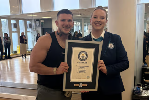  Bedford’s Alex Goulding Smashes Guinness World Record
