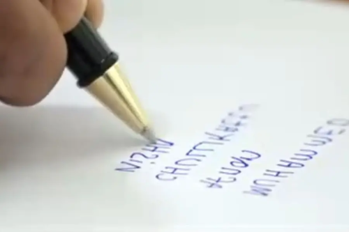  Kerala Student Aims for Guinness World Record with Mirror Writing