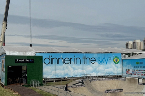  Largest “Dinner in the Sky” Event