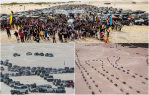 Largest Off-Road Production Cars Convoy