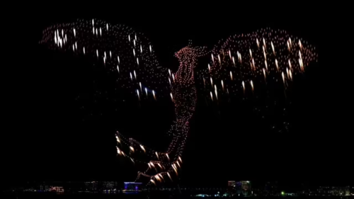  Largest aerial display of a phoenix