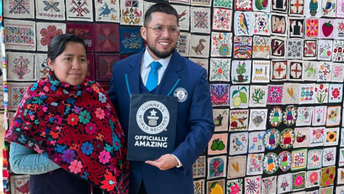  Mexican Artists Break World Record with Over 3,000 Embroidery Pieces