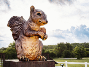 Texas’ Biggest Squirrel Is a 14-Foot Icon Named Ms. Pearl