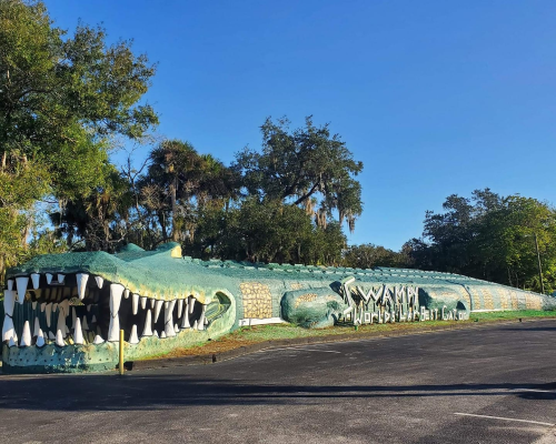  World’s Largest Alligator Shaped Building