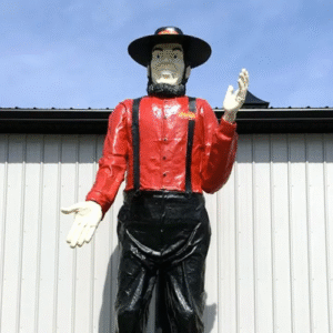 World’s Largest Amish Man Statue