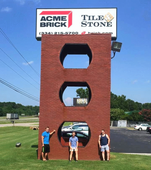  World’s Largest Brick Made of Bricks
