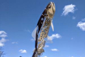 World’s Largest Brown Trout Sculpture