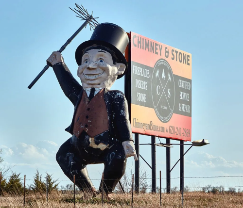  World’s Largest Chimney Sweep Sculpture
