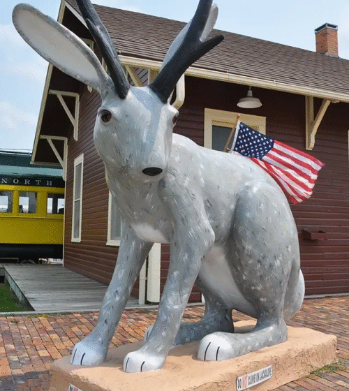  World’s Largest Jackalope Sculpture