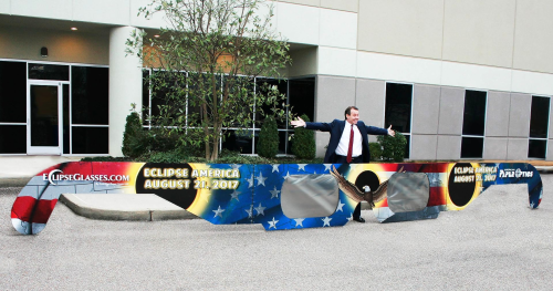  World’s Largest Pair of Eclipse Glasses