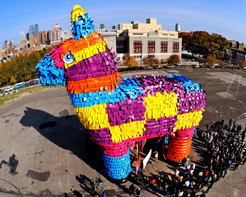  World’s Largest Trojan Donkey Pinata