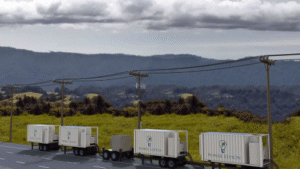 World’s Largest mobile land‑based batteries