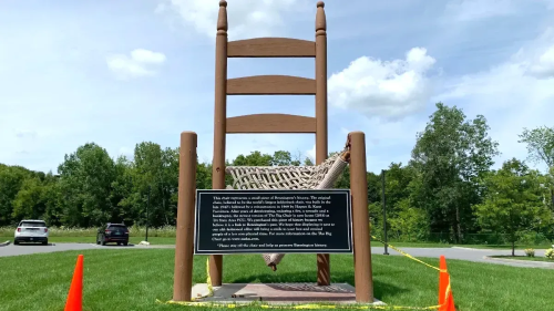  World’s Tallest Ladderback Chair