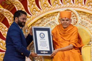 BAPS Sets Guinness World Record with Largest Simultaneous Hindu Text Recital
