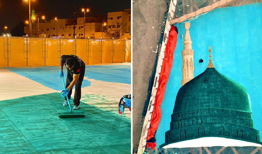  Faith on a Monumental Scale Artist Unveils Record-Breaking Oil Painting