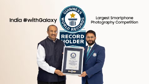  Samsung Sets Two Guinness World Records Through India #WithGalaxy Photography Campaign