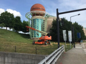 World’s Largest Basketball Sculpture