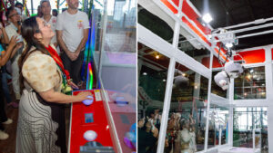 World’s Largest Claw Machine Wows Crowds With Giant Prizes