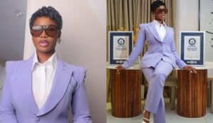 “10 Years of Building, Becoming” Tacha Shows Off Guinness World Record Plaques, Honours Late Mother