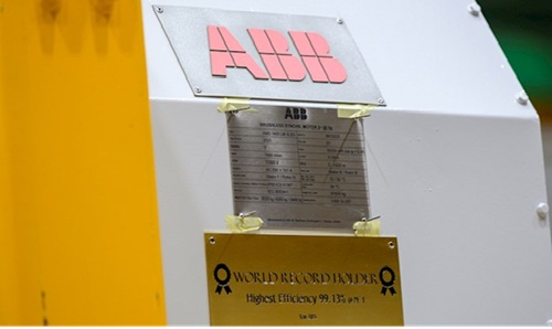 ABB Motor Sets New World Record with 99.13% Energy Efficiency