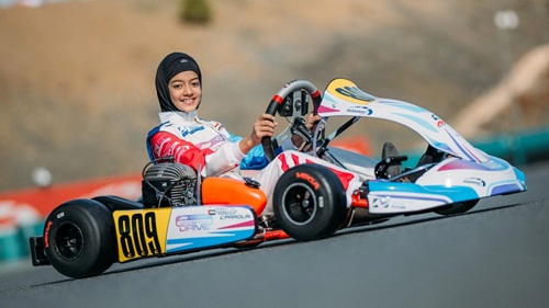  Atiqa Mir Secures Podium Finish at Champions of the Future Academy Karting Series