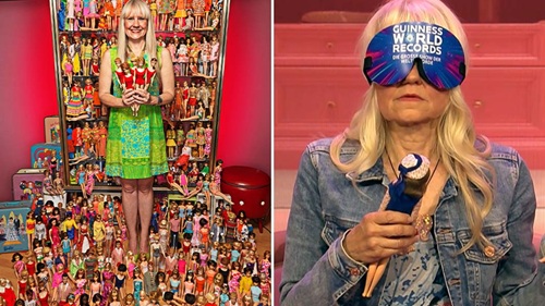  Barbie Collector with 18,000 Dolls Can Identify Them Blindfolded