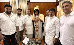 Dr Boby Chemmanur Felicitated at Vidhana Soudha for World Record Run