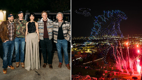  Apple TV+ Hosts Record-Breaking Drone Show to Promote New Season of Monarch