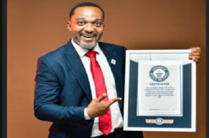 Kwara-Born Shogo Oyeniyi Sets Guinness World Record for Visionary Leadership